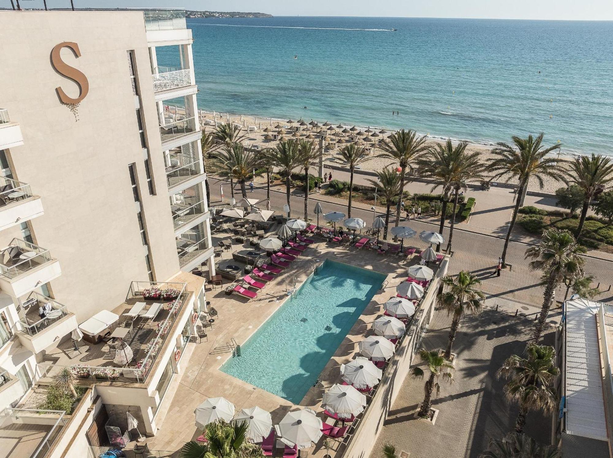 Hotel Pure Salt Garonda - Adults Only Playa de Palma  Exteriér fotografie Aerial view of the hotel